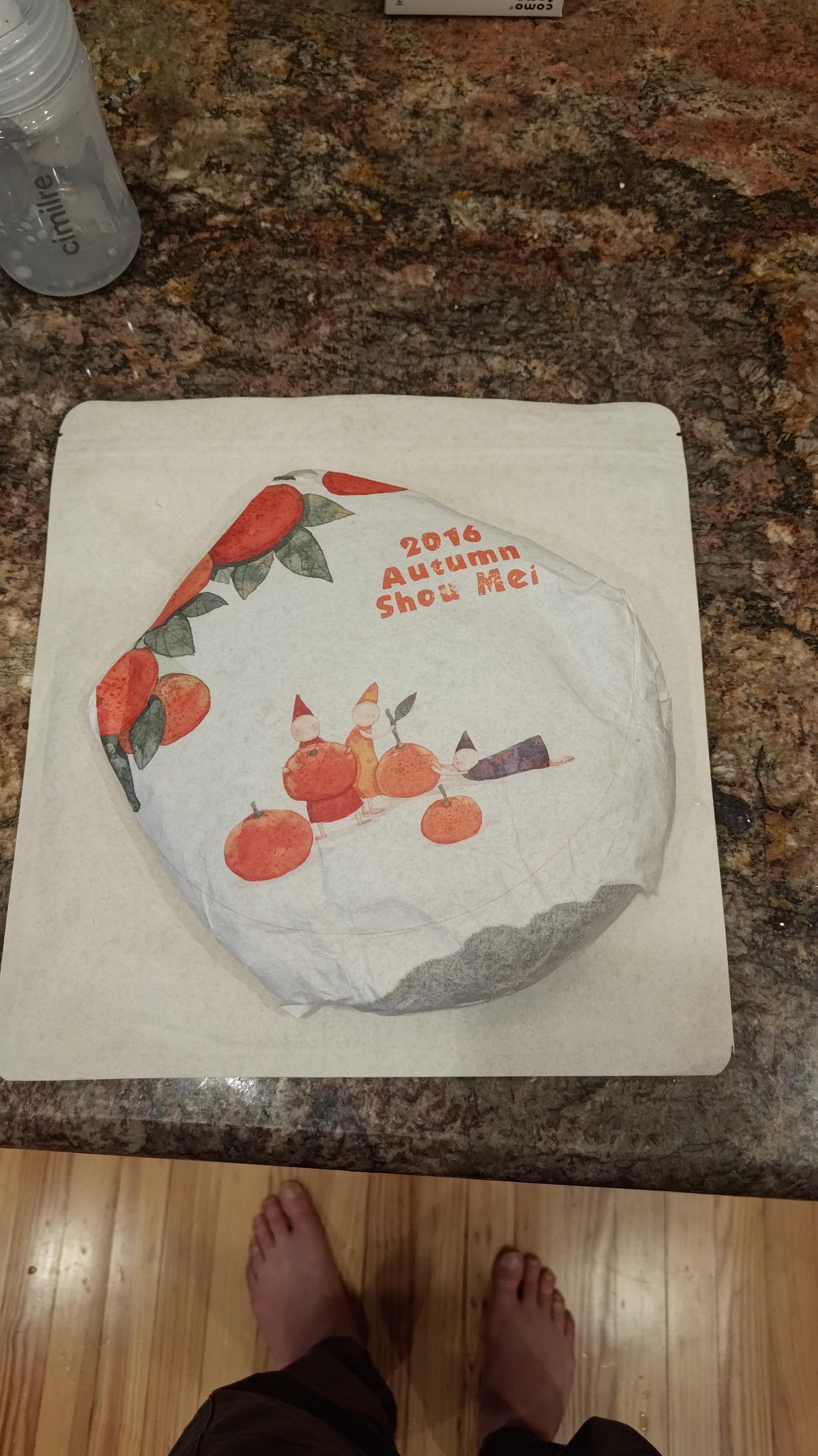 2016 Autumn Shou Mei white tea